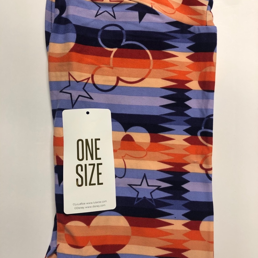 LuLaRoe Disney Mickey & Minnie Leggings- OS
